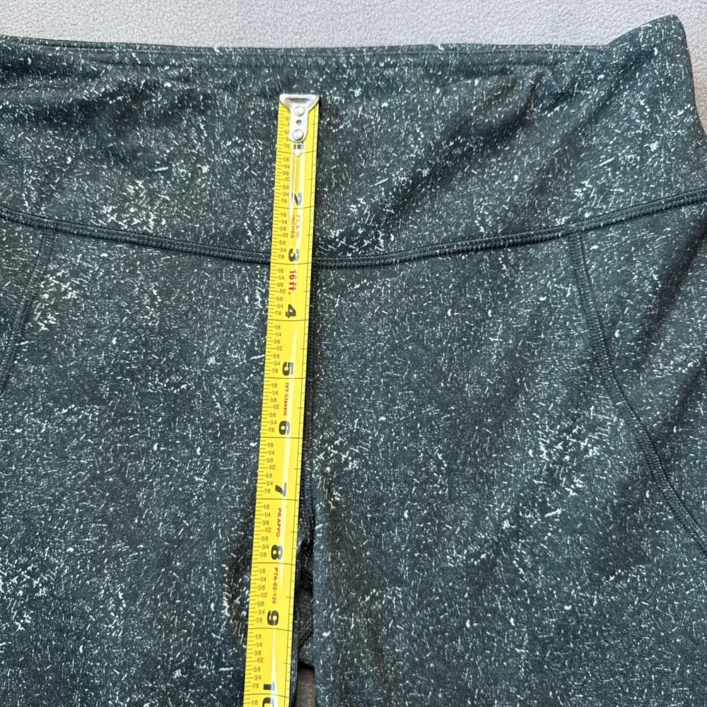 Patagonia Centered Tights Womens Medium Green Speckle Stretch Active STY21961 - Picture 9 of 14